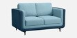 Mojo Fabric 2 Seater Sofa in Funky Blue Colour
