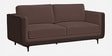 Mojo Fabric 3 Seater Sofa in Crazy Brown Colour