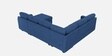 Monaco Grande Sectional Sofa In Blue Color