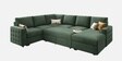 Monaco Grande Sectional Sofa In Frosty Green Color