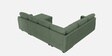 Monaco Grande Sectional Sofa In Frosty Green Color