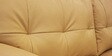 Monet Leatherette 2 Seater Sofa in Beige Colour