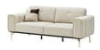 Montana Sal Wood 3 Seater Sofa In Beige Colour