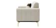 Montana Sal Wood 3 Seater Sofa In Beige Colour