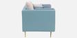 Montez Velvet 2 Seater Sofa in Arctic Blue Colour