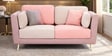 Montez Velvet 2 Seater Sofa in Clay Blush Colour