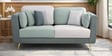 Montez Velvet 2 Seater Sofa in Olive Clay Colour