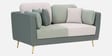 Montez Velvet 2 Seater Sofa in Olive Clay Colour