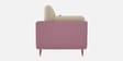Montez Velvet 2 Seater Sofa in Pink & Beige Colour