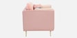 Montez Velvet 3 Seater Sofa in Clay Blush Colour