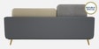 Montez Velvet 3 Seater Sofa in Grey & Beige Colour