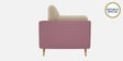 Montez Velvet 3 Seater Sofa in Pink & Beige Colour