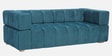 Montique Velvet 3 Seater Sofa in Teal Blue Colour