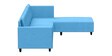 Morlie 6 Seater LHS Sofa in Blue Colour