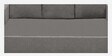 Morris Fabric Pull-Out Sofa Cum Bed in Grey Colour