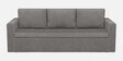 Morris Fabric Pull-Out Sofa Cum Bed in Grey Colour
