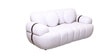 Moss 2 Seater Sofa In White Color