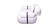Moss 2 Seater Sofa In White Color