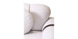 Moss 3 Seater Sofa In White Color