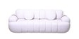 Moss 3 Seater Sofa In White Color