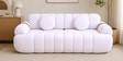 Moss 3 Seater Sofa In White Color