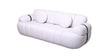 Moss 3 Seater Sofa In White Color