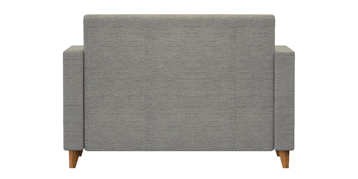 Buy Modern Fabric 2 Seater Sofa in Bangalore Grey Colour by Chumbak Online Modern 2 Seater
