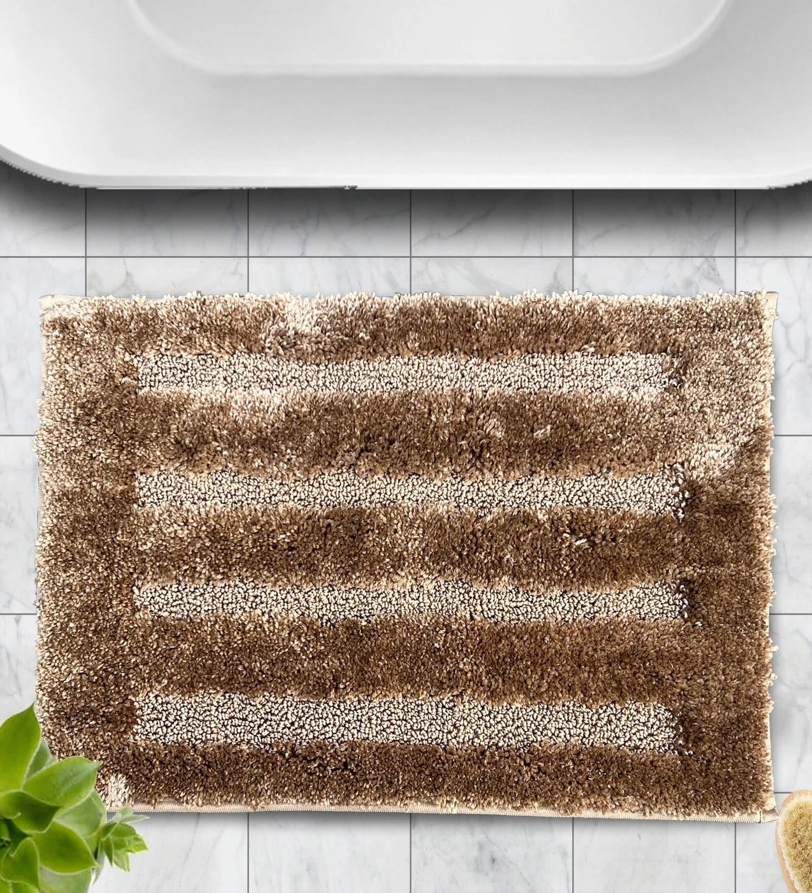 Mocka Microfibre 16x24 Inches Absorbent Bath Mat