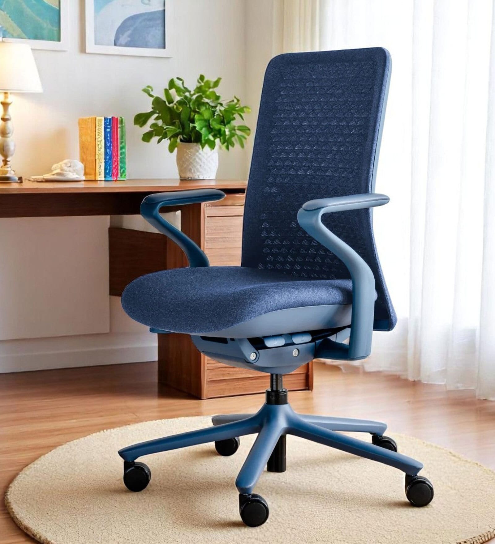 Model 92 Breathable Mesh Executive Chair In Ocean Colour Model 92 Breathable Mesh Executive Chair In Ocean Colour