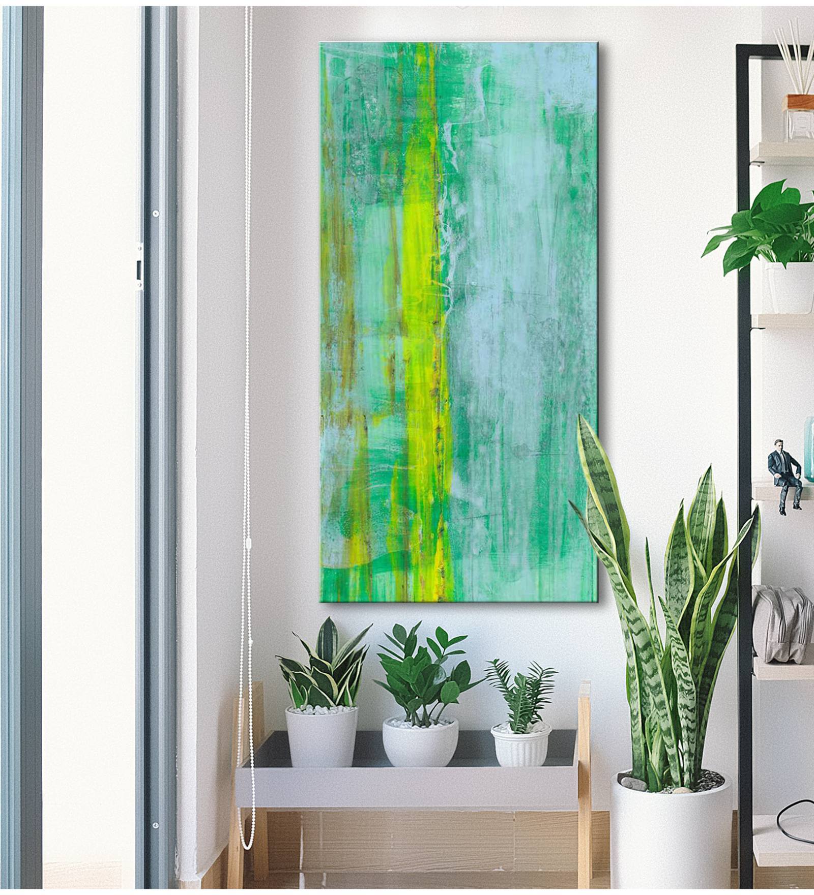 Modern Framed Canvas Wall Art Print