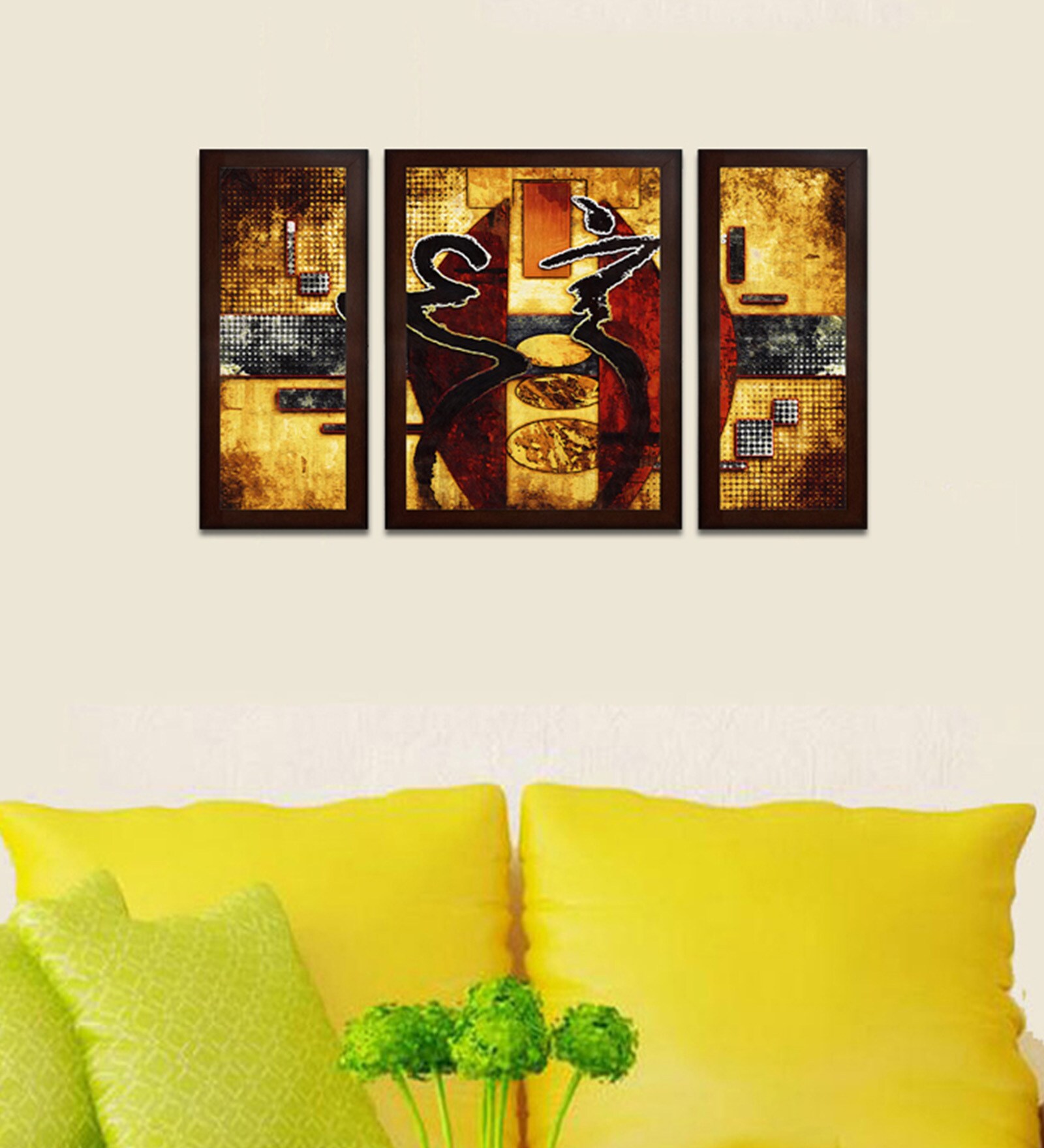 Buy Modern Art MDF Set of 3 Wall Art Print by Wens at 37 OFF by Wens