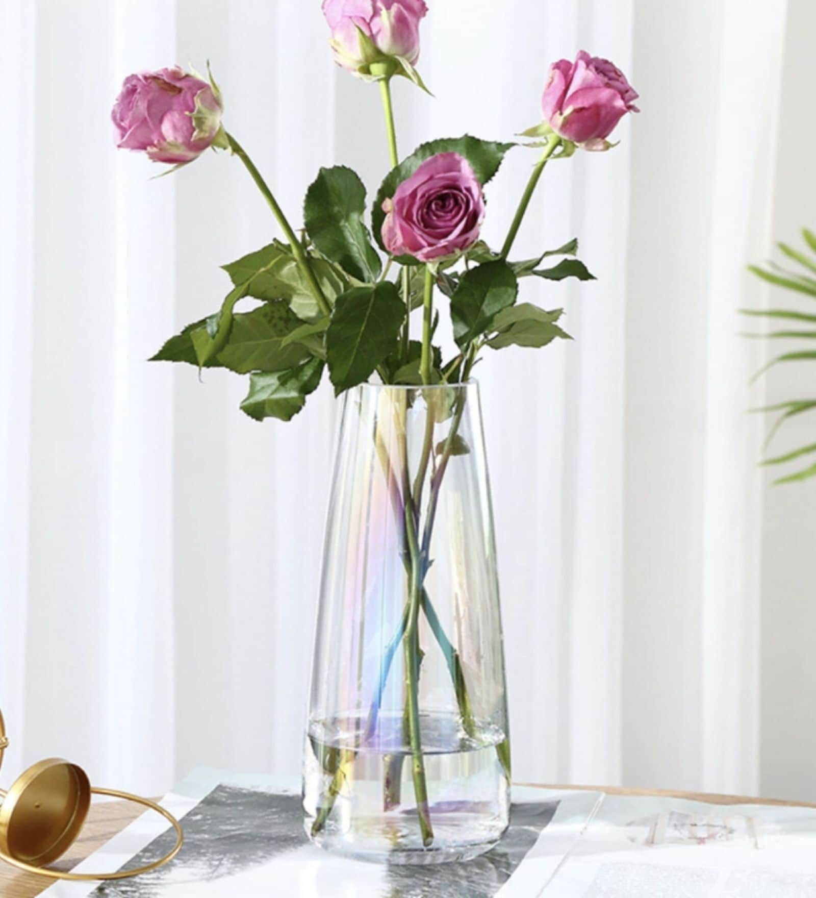 Buy Modern Artisanal Glass Flower Vase by Nestasia at 31% OFF by ...