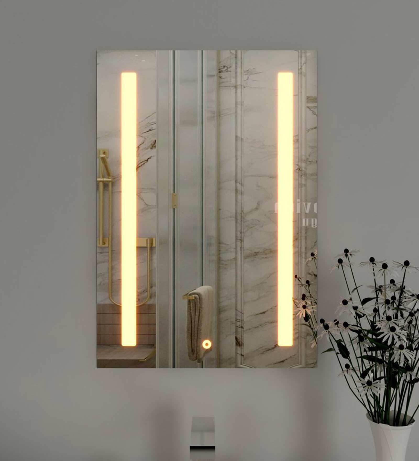 Modern Designed Led Rectangular Wall Mirror