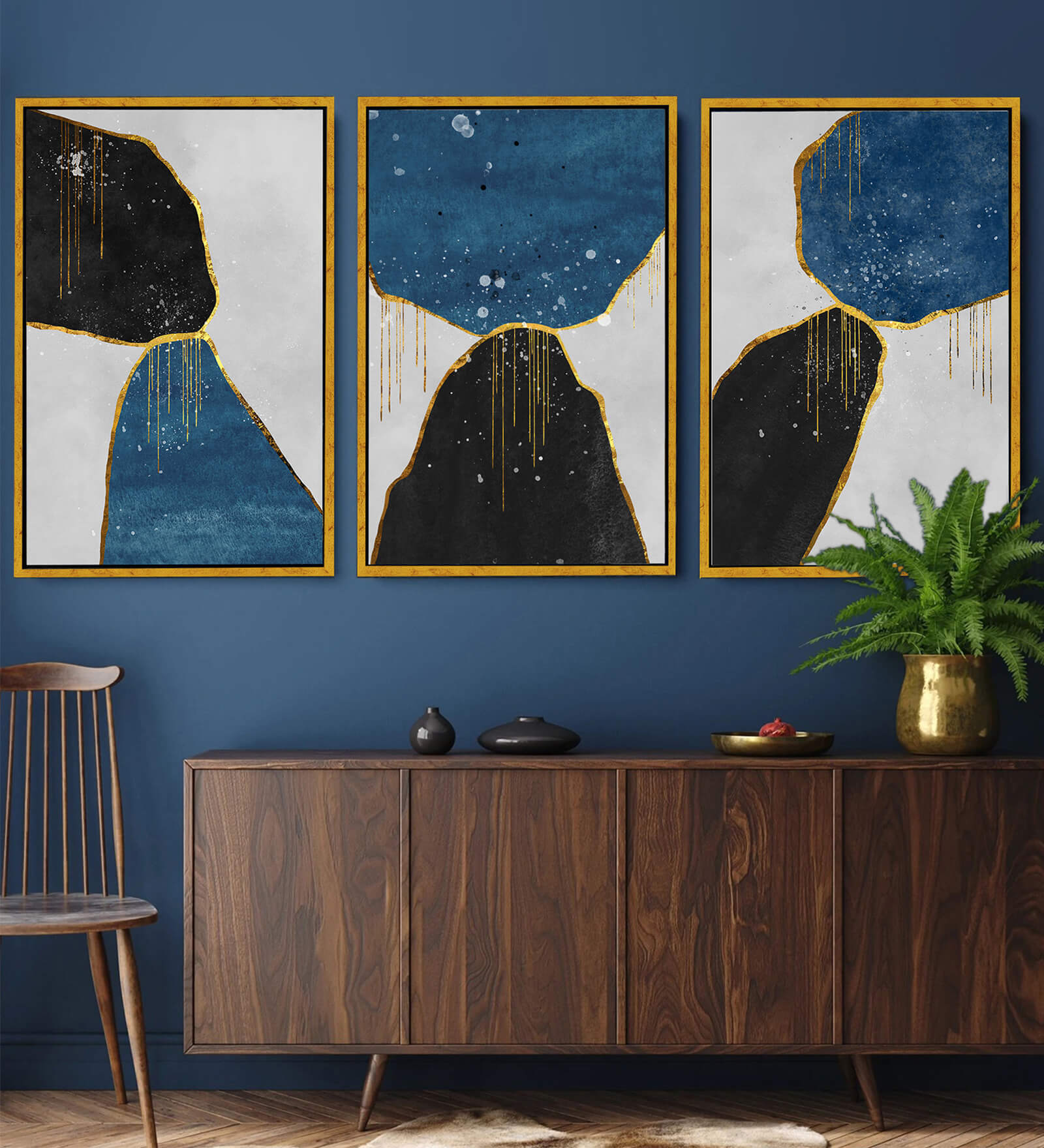 Modern Framed Wall Art Prints Natural Canvas Painting Botanical Art Print Scandinavian Art