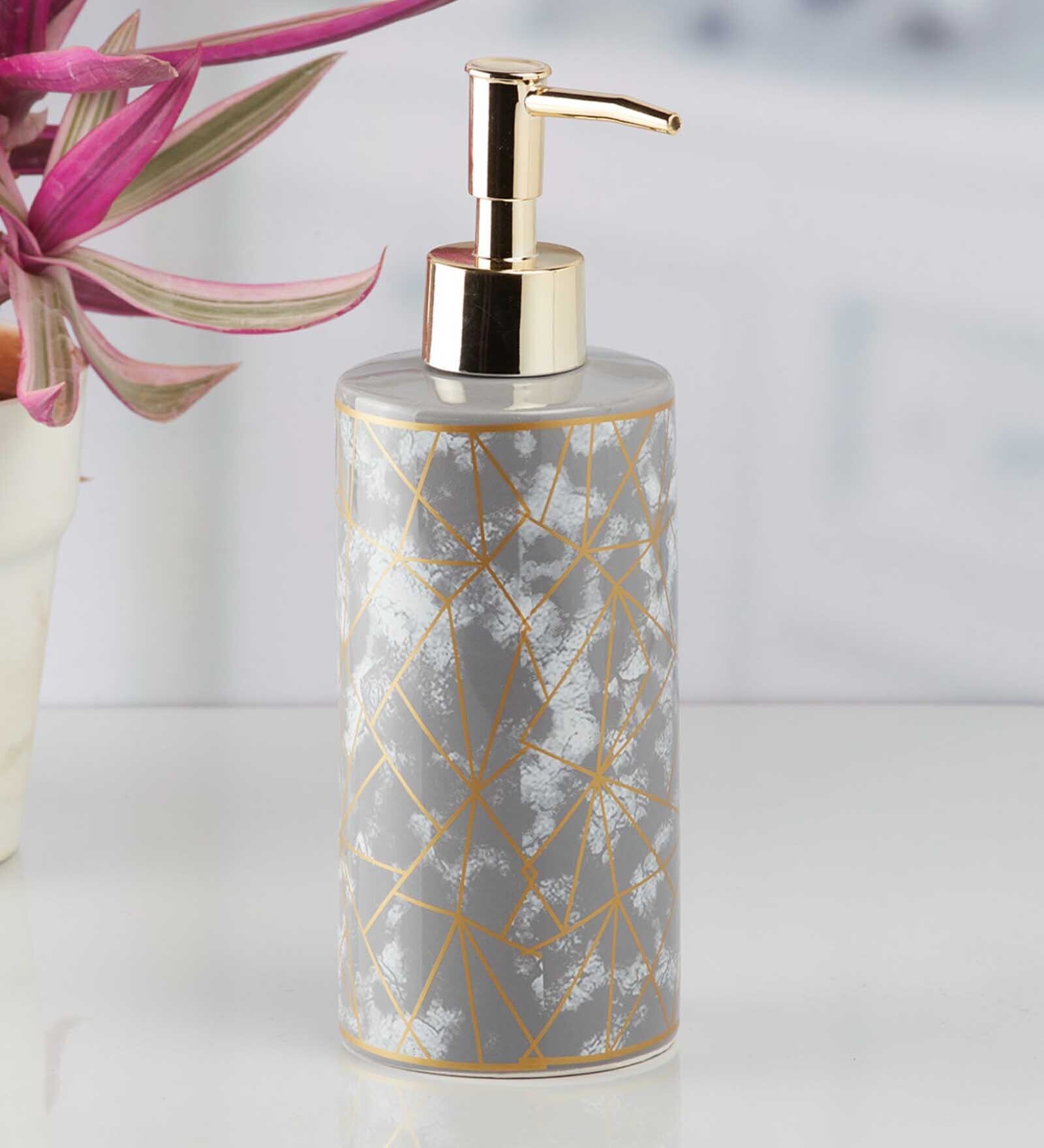 Buy Modern Gold Ceramic Soap Dispenser At 16 OFF By Kookee Pepperfry   Modern Gold Ceramic Soap Dispenser Modern Gold Ceramic Soap Dispenser Apfg1l 