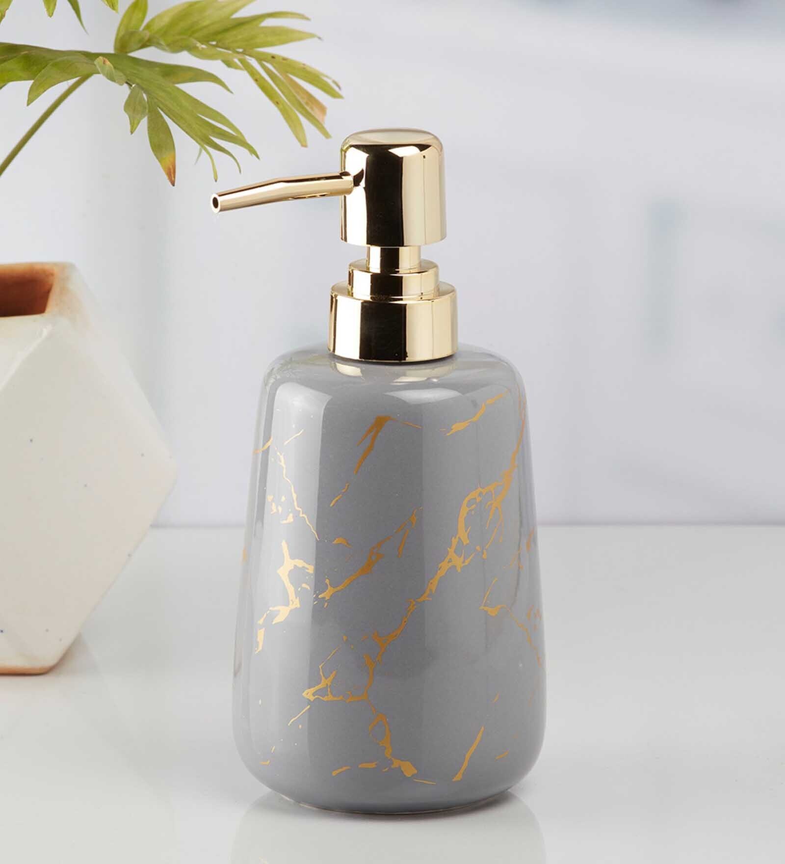 Buy Modern Gold Ceramic Soap Dispenser At 16 OFF By Kookee Pepperfry   Modern Gold Ceramic Soap Dispenser Modern Gold Ceramic Soap Dispenser Uiiywx 