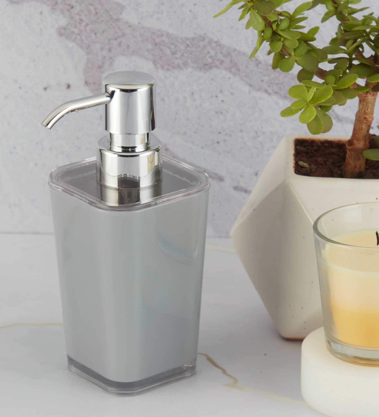 Buy Modern Grey Acrylic Soap Dispenser At 25 OFF By Kookee Pepperfry   Modern Grey Acrylic Soap Dispenser Modern Grey Acrylic Soap Dispenser Yyslum 