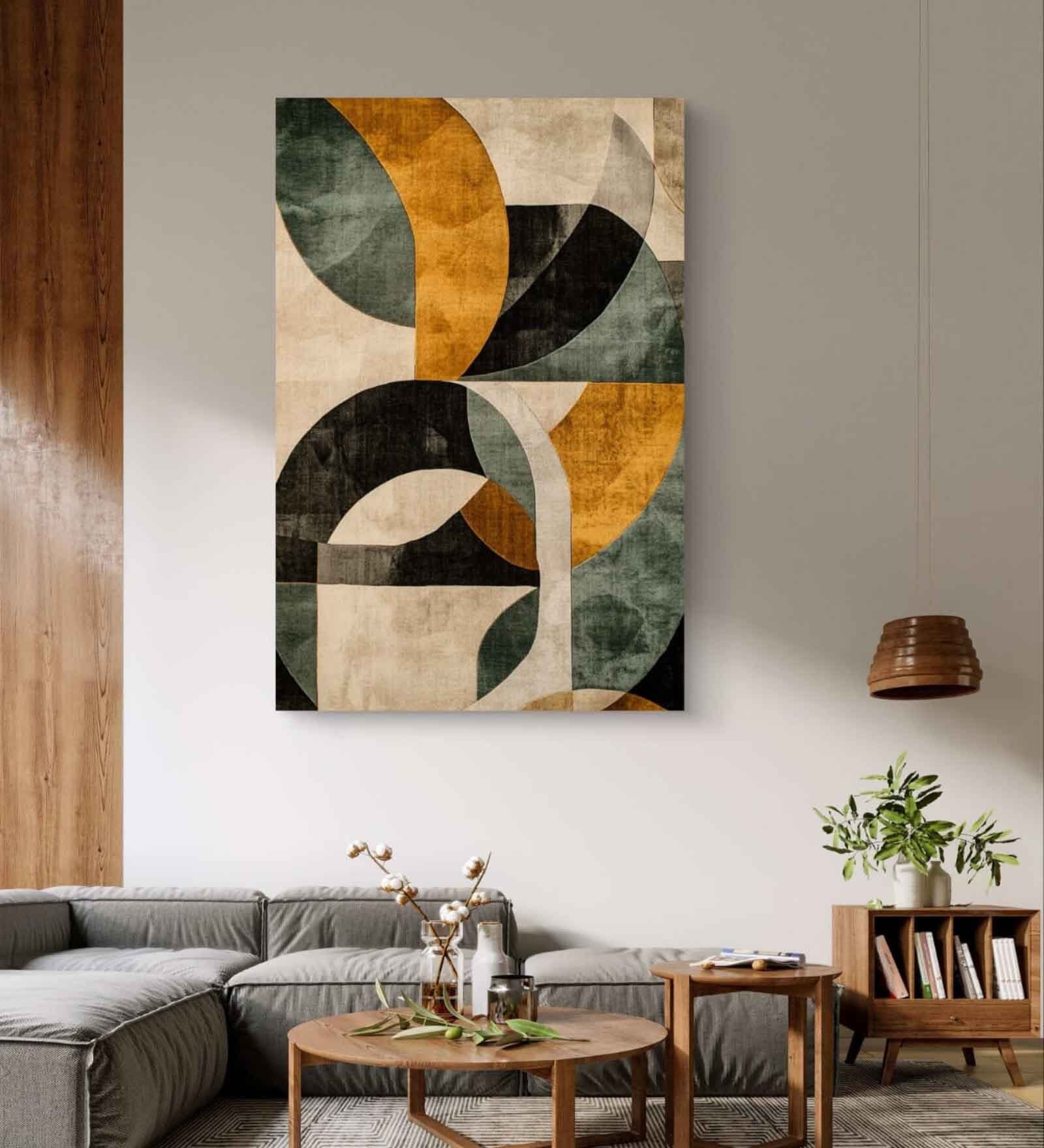 Modern Minimalism 20inx28in Gallery Wrap Canvas Painting