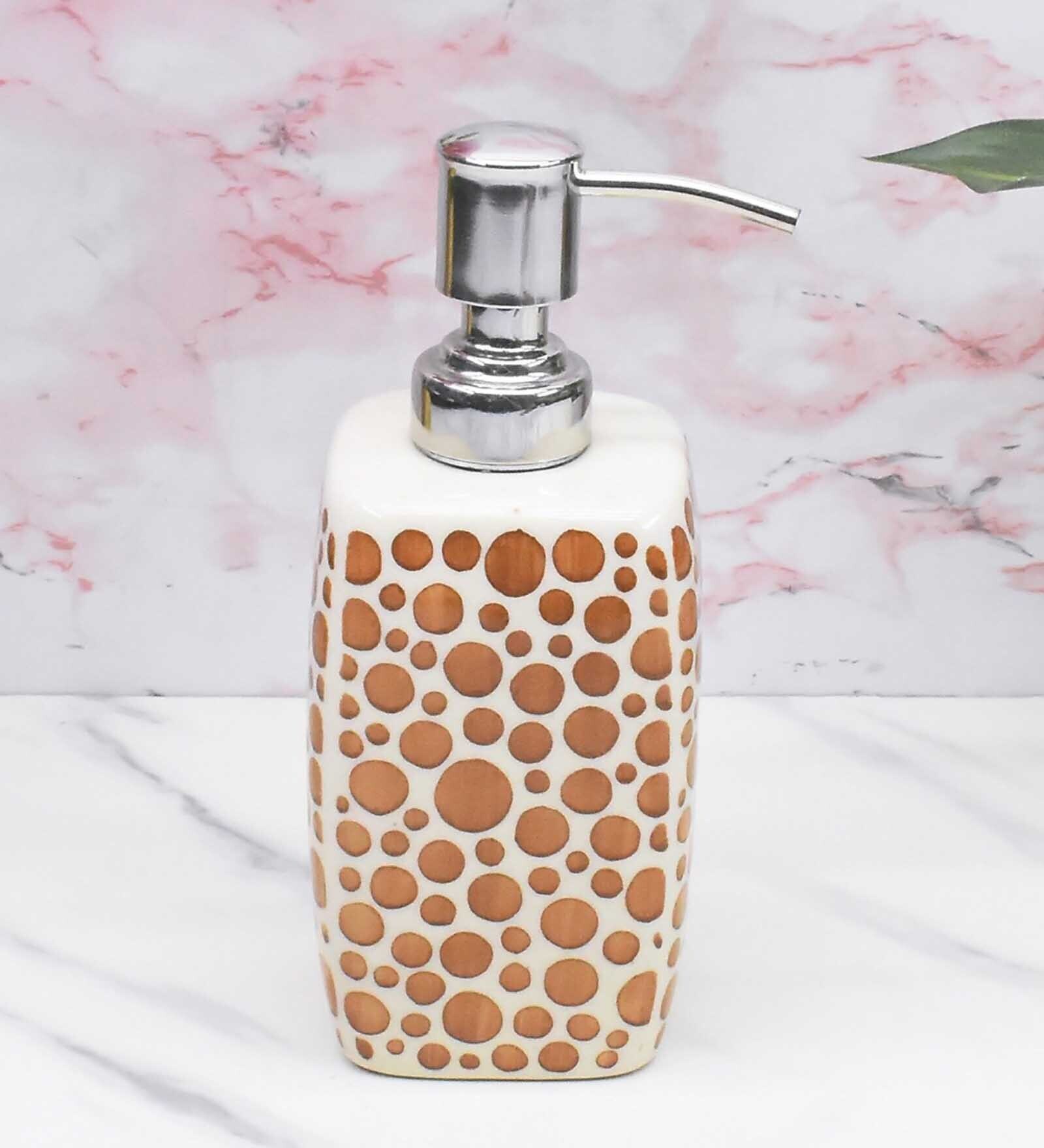 Modern Multicolour Ceramic Soap Dispenser