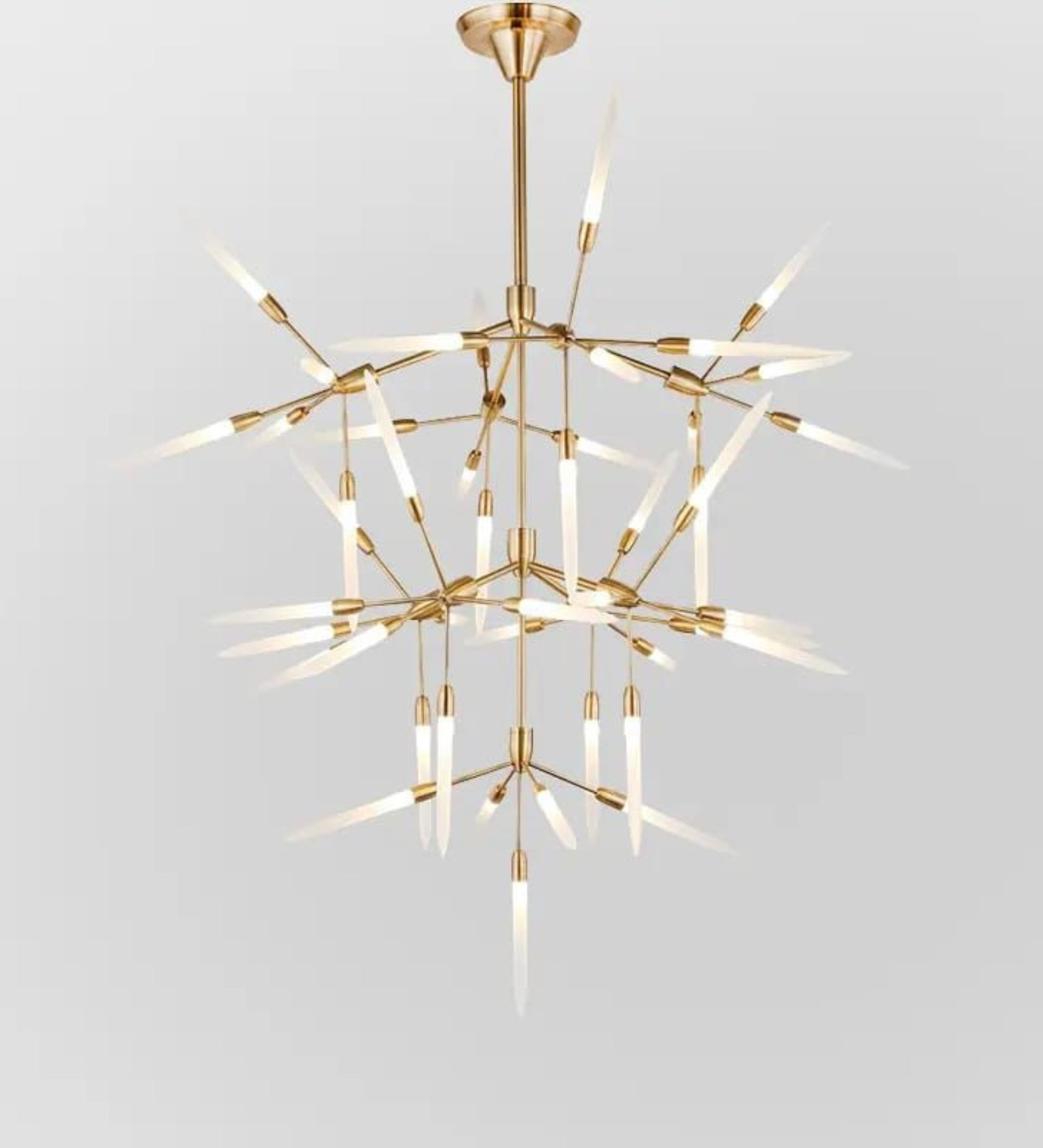 Modern Starburst 45-Light Chandelier