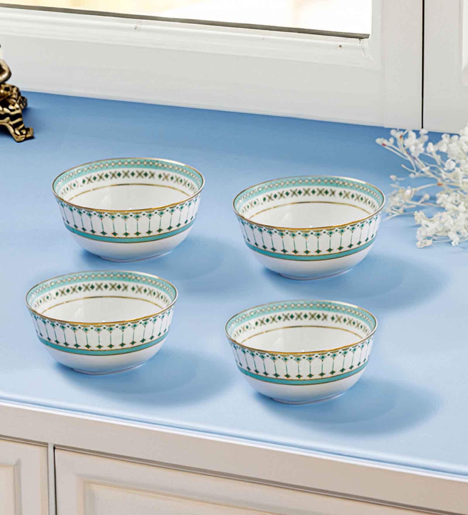 Momentum 24K Gold Plated Bowls(Pack Of 4)