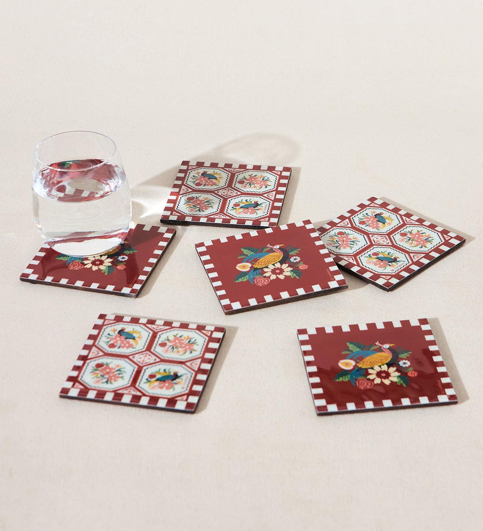 Monal Wooden Coasters