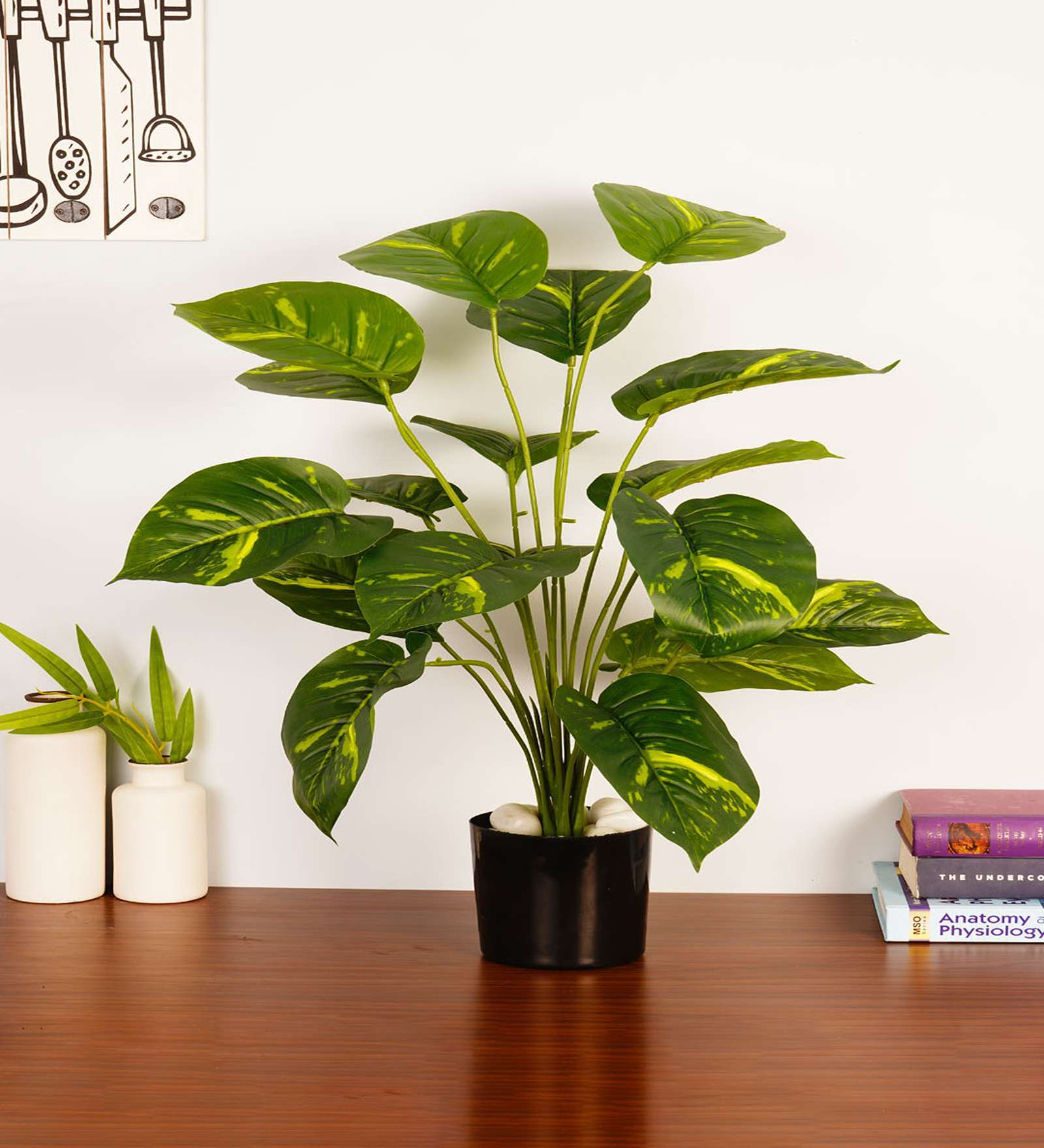 Artificial Money Plant 65Cm