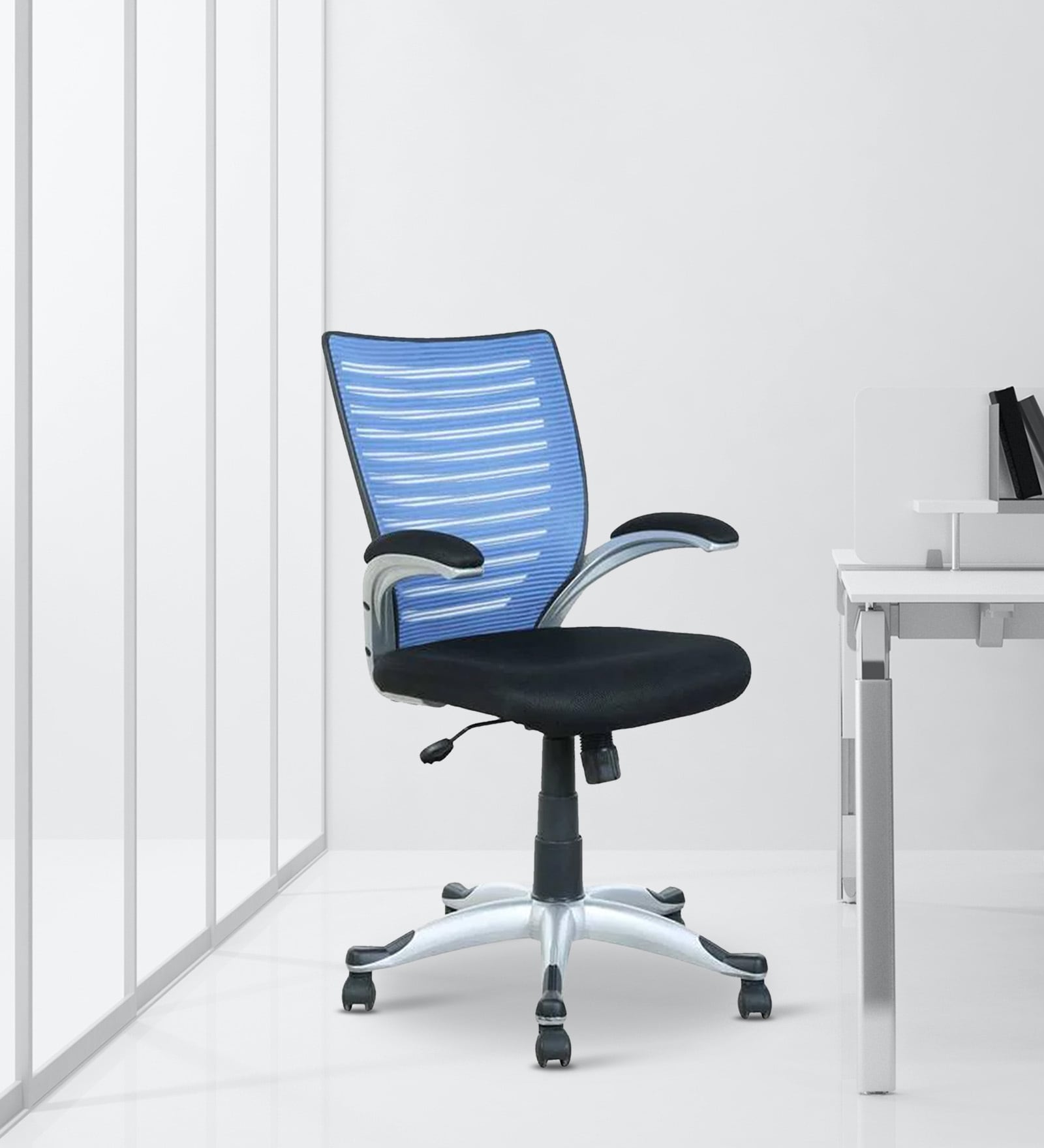 Monte Ergonomic Chair in Blue Colour