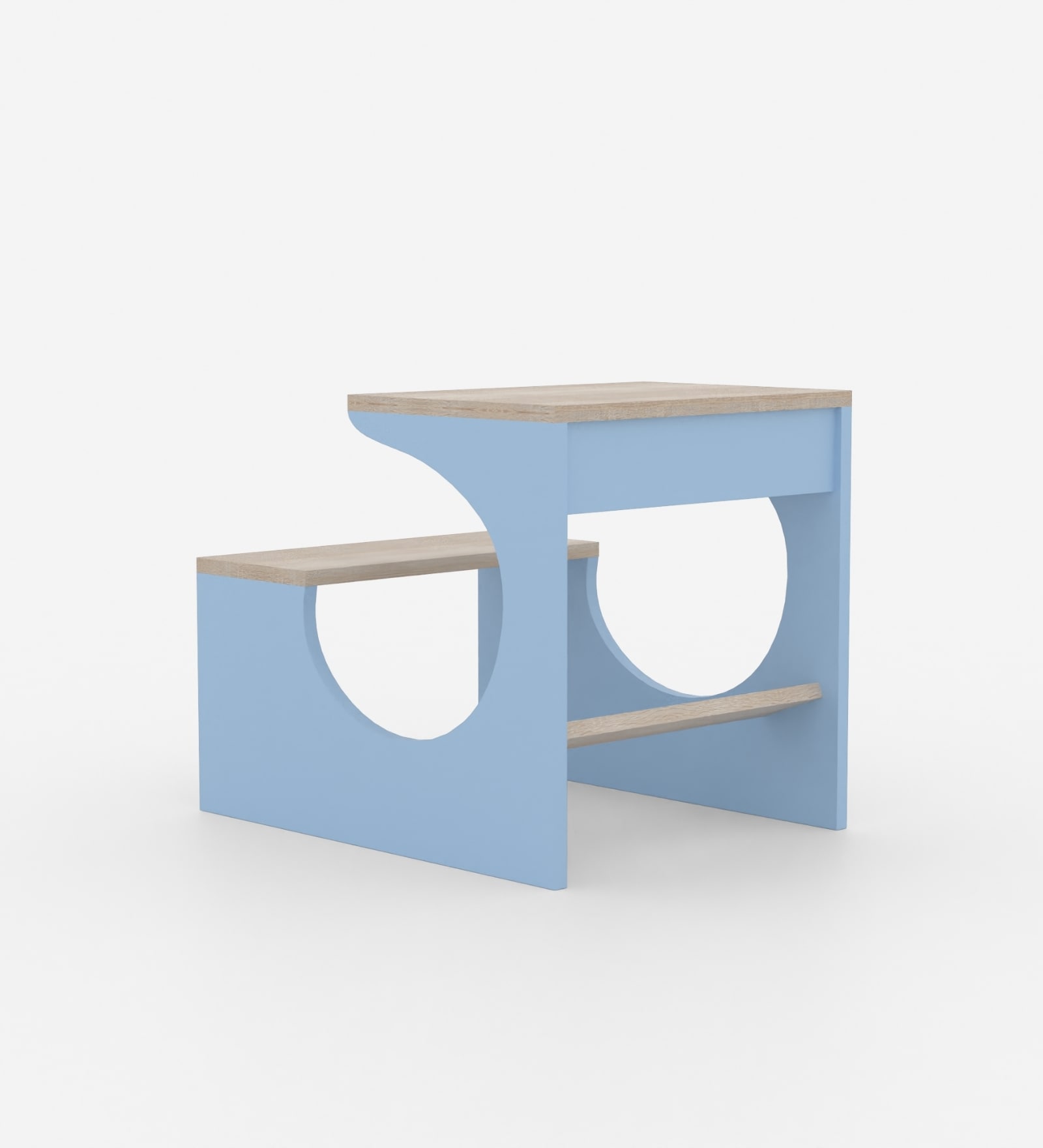 Montessori Toddler Activity Table & Chair in Light Blue Colour