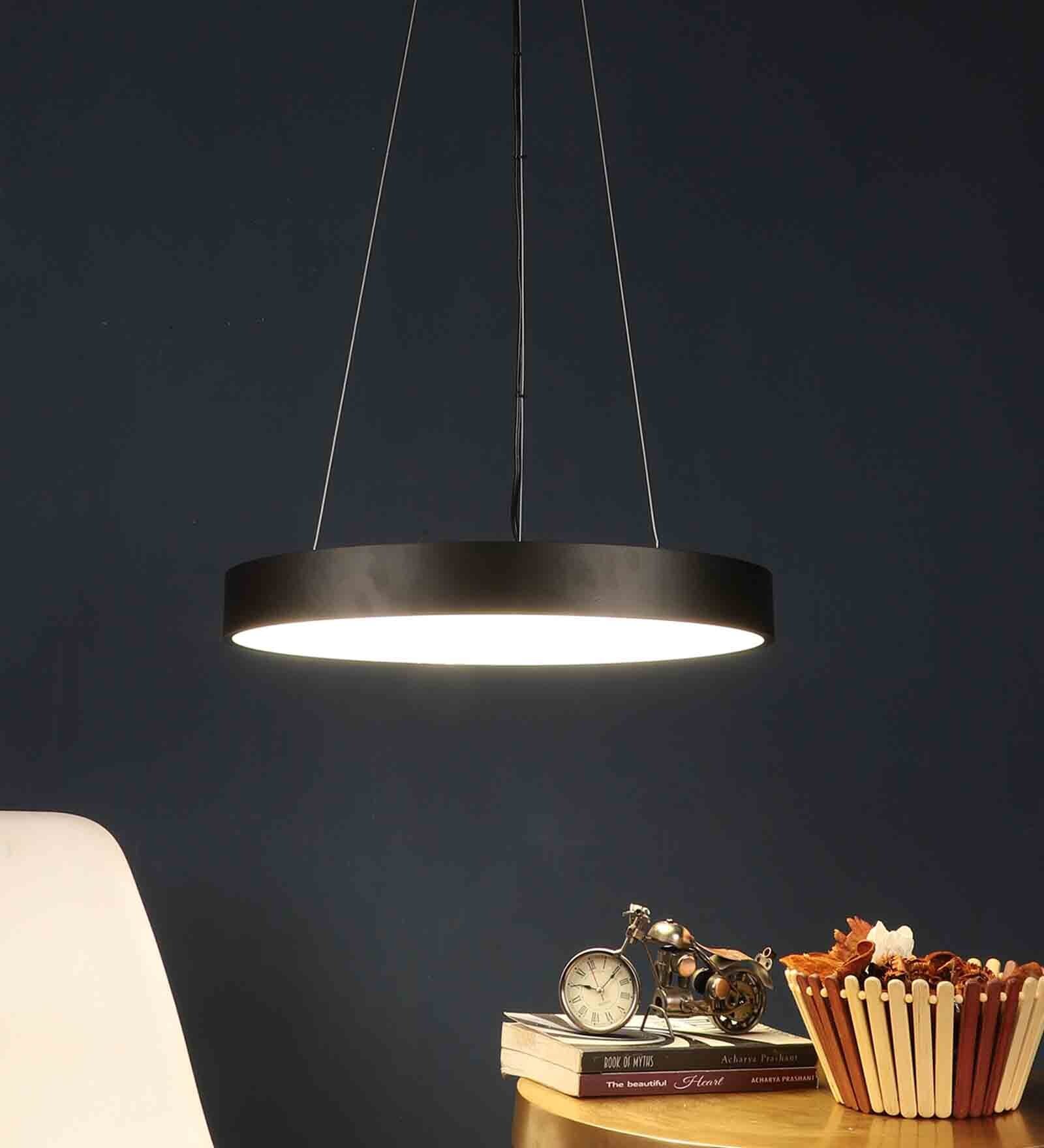 Fegan Black Metal LED Ceiling Lights