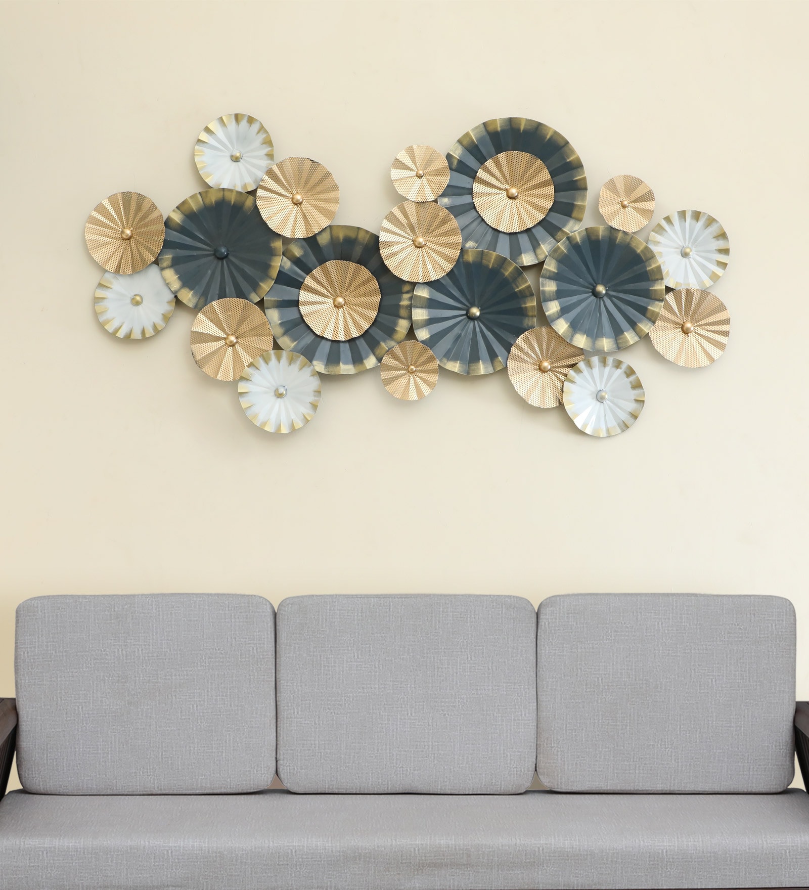 Mora Multicolour Iron Wall Art