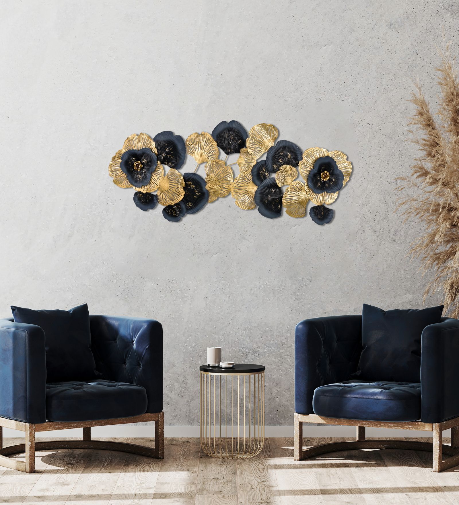 Mordern Black Iron Wall Art