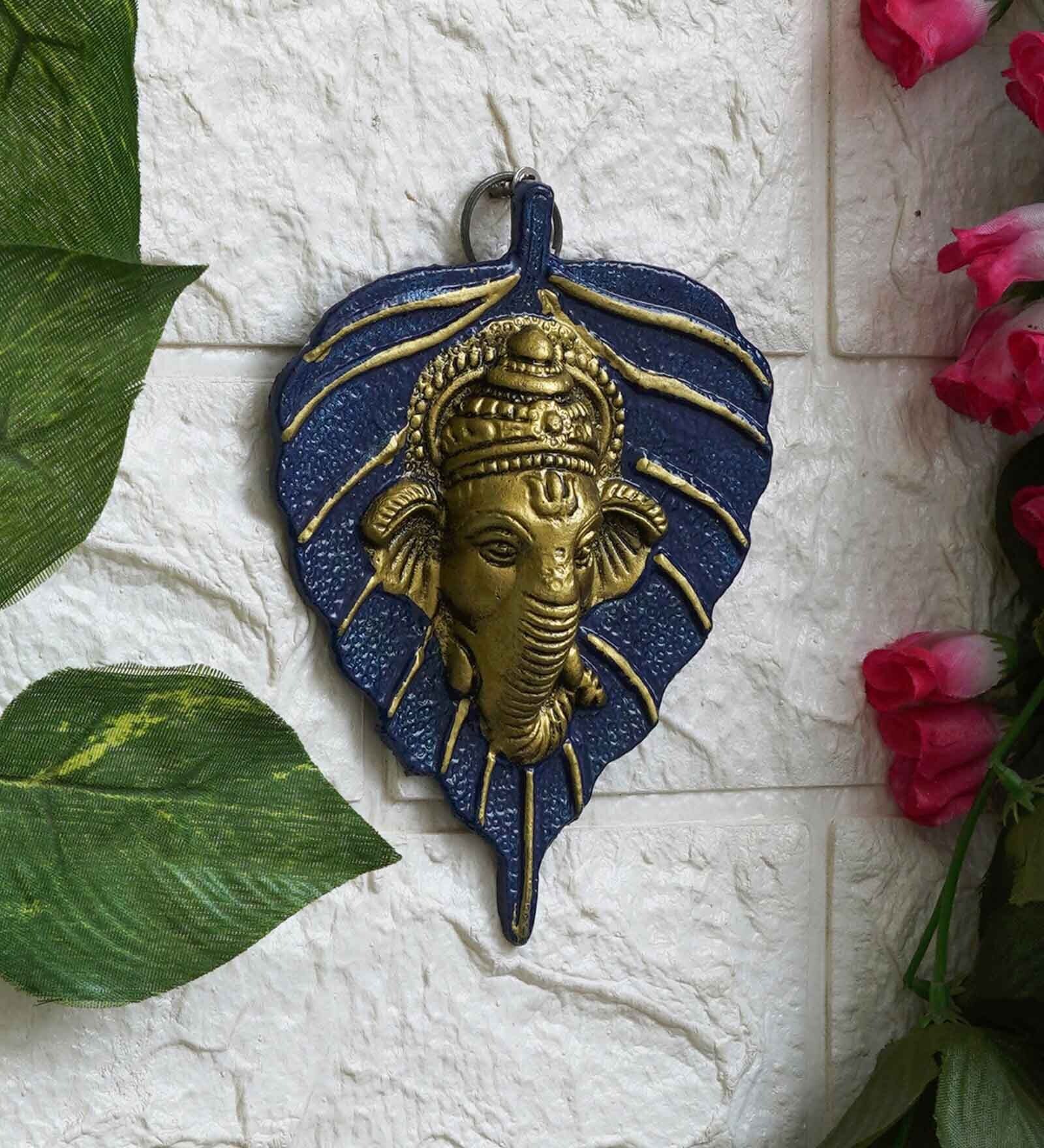 Mordern Blue Metal Wall Art