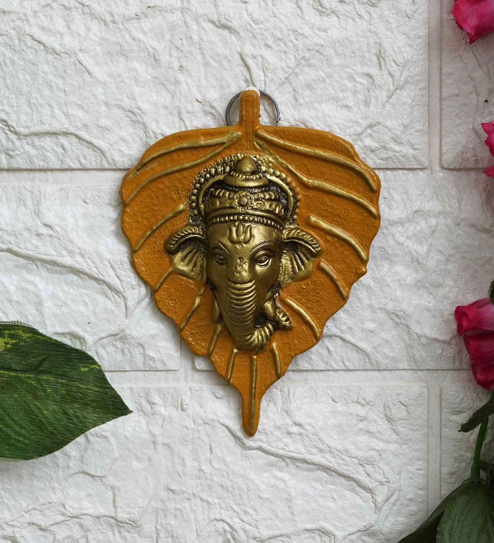 Buy Mordern Yellow Metal Wall Art at 29 OFF by eCraftIndia Pepperfry